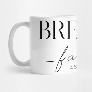 Brewer Family EST. 2020, Surname, Brewer Mug